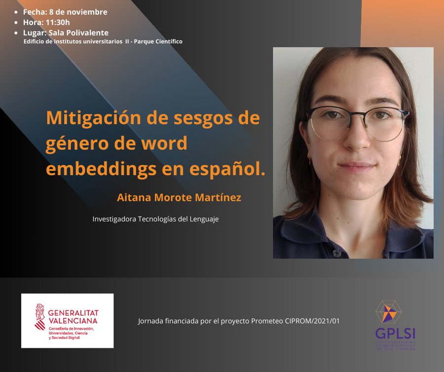 Mitigation of gender bias in word embeddings in Spanish